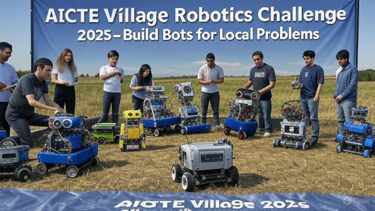 AICTE Village Robotics Challenge 2025 – Build Bots for Local Problems