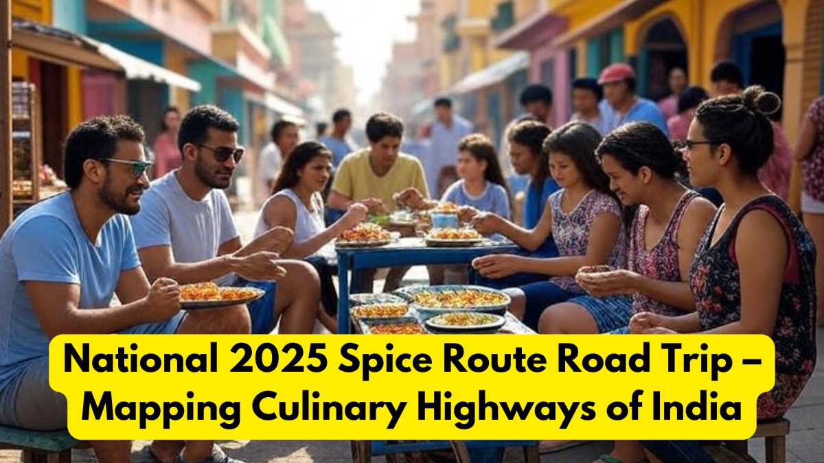 National 2025 Spice Route Road Trip – Mapping Culinary Highways of India