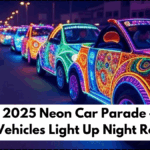 India’s 2025 Neon Car Parade – Glow Art Vehicles Light Up Night Roads
