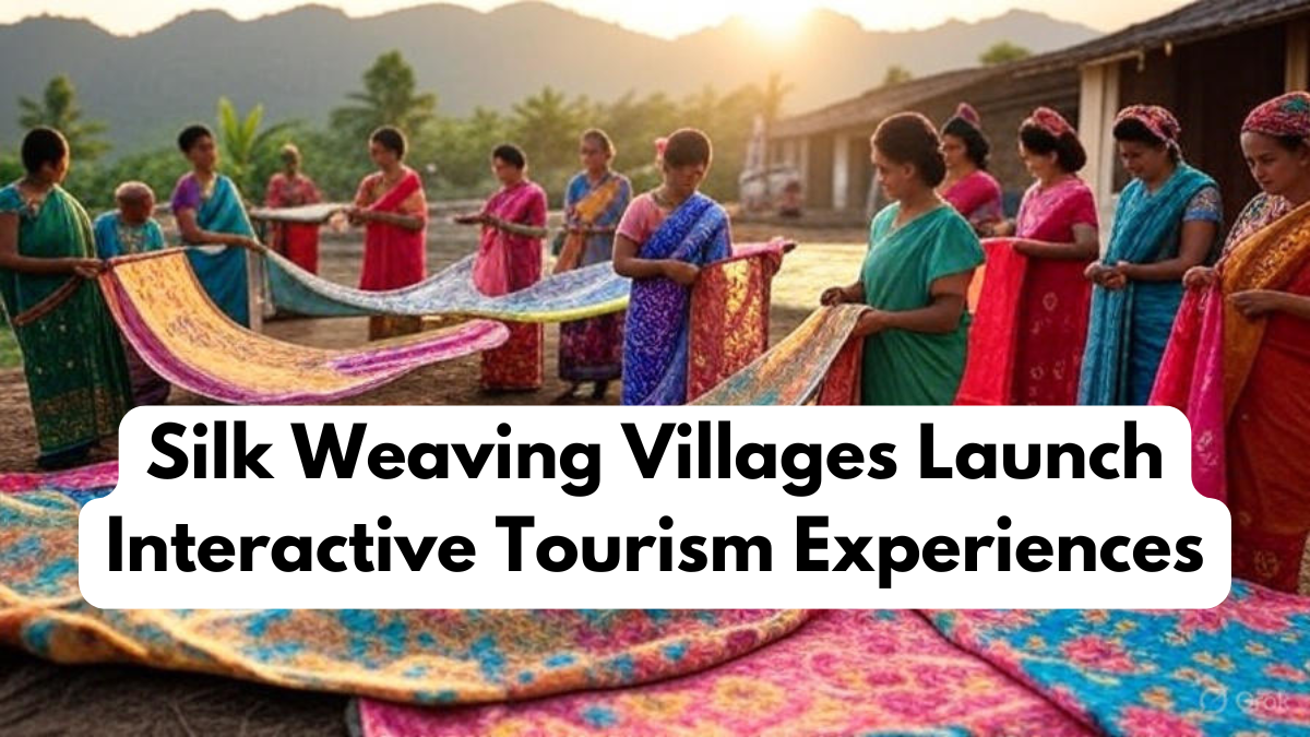 Silk Weaving Villages Launch Interactive Tourism Experiences