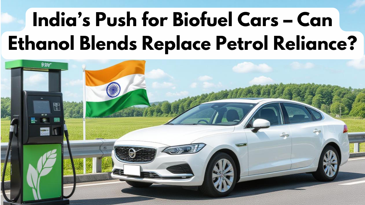 India’s Push for Biofuel Cars – Can Ethanol Blends Replace Petrol Reliance?