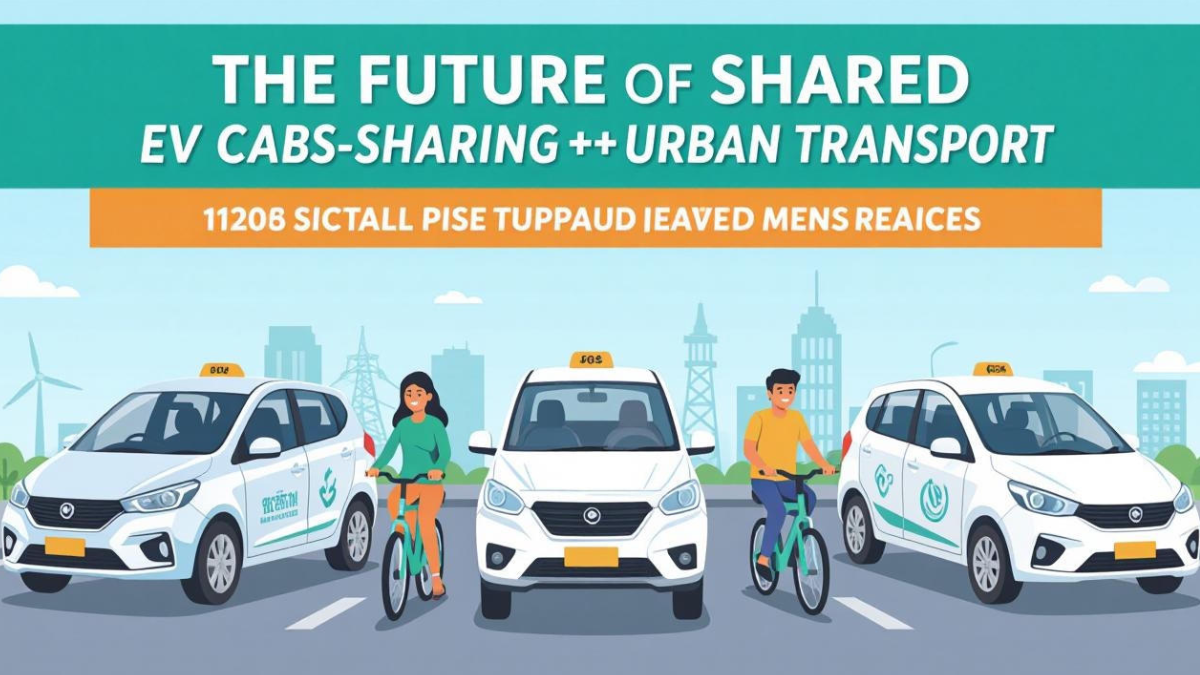 The Future of Shared Mobility in India – EV Cabs, Bike-Sharing, and Urban Transport